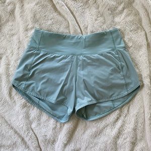 lululemon Speed Up Shorts in Hazy Jade - 4" Inseam